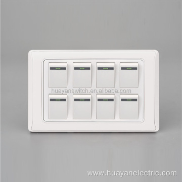 White series high-power wall switch electrical switches